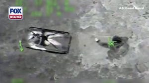 Coast Guard rescues 2 people stranded at bottom of cliff in Puerto Rico