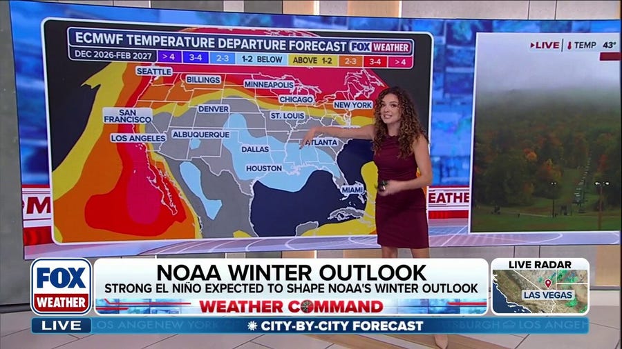 Brewing Super El Niño forecast to bring wet winter across Southern California, southern states