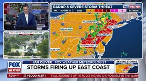 Severe storms firing up in the East as heat and humidity fuel instability