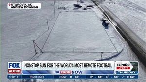 Most remote high school football team sees its last sunset for 84 days