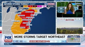 Millions at risk as renewed threats of destructive winds, possible tornadoes loom for Northeast