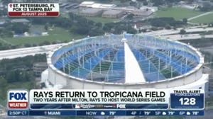 Tampa Bay Rays return to the World Series at Tropicana Field 2 years after Milton