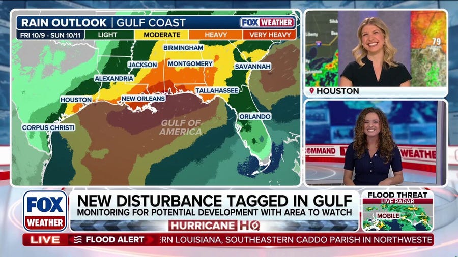 Atlantic hurricane season shows signs of life as tropical activity brews in the Gulf