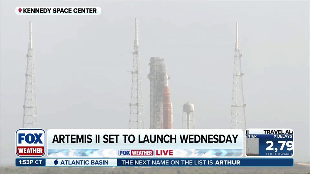 With the Artemis II mission set to launch Wednesday, FOX Weather Meteorologist Jane Minar talks about how weather impacts space launches, especially one of this magnitude.