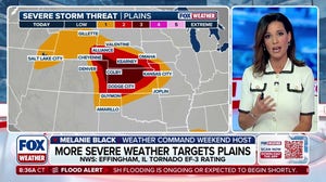 More rounds of severe weather target the Midwest and Great Plains