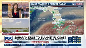 Massive Saharan dust plume spreads across Florida, Gulf Coast to send temperatures soaring