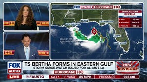 Tropical Storm Bertha strengthens, threatens Gulf Coast with squalls, heavy rain and storm surge