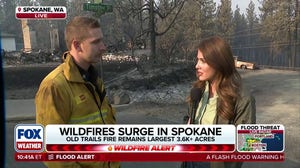 Wildfires surge in Spokane as hundreds of structures are already destroyed