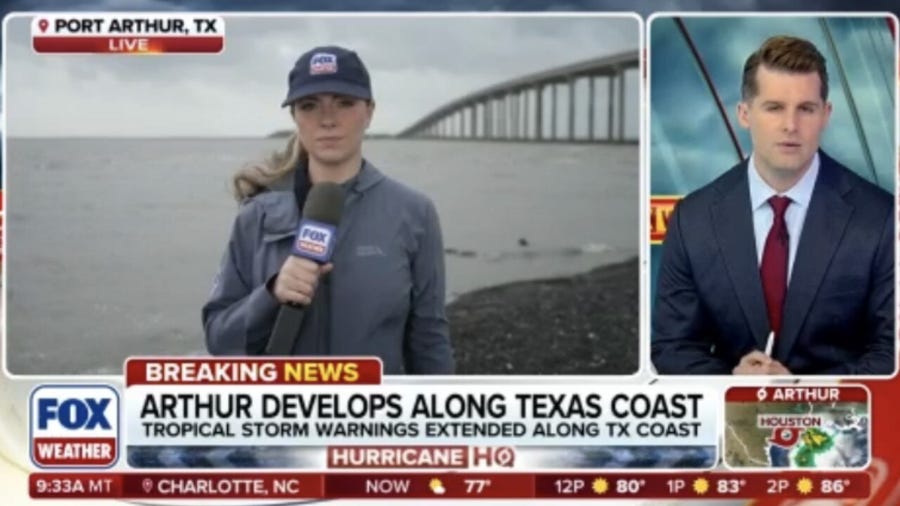 Life-threatening flooding expected across the South as Tropical Storm Arthur develops in the Gulf