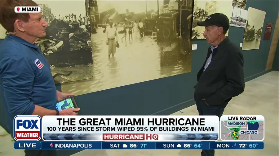 100 years since the Great Miami Hurricane that wiped out a large portion of Miami