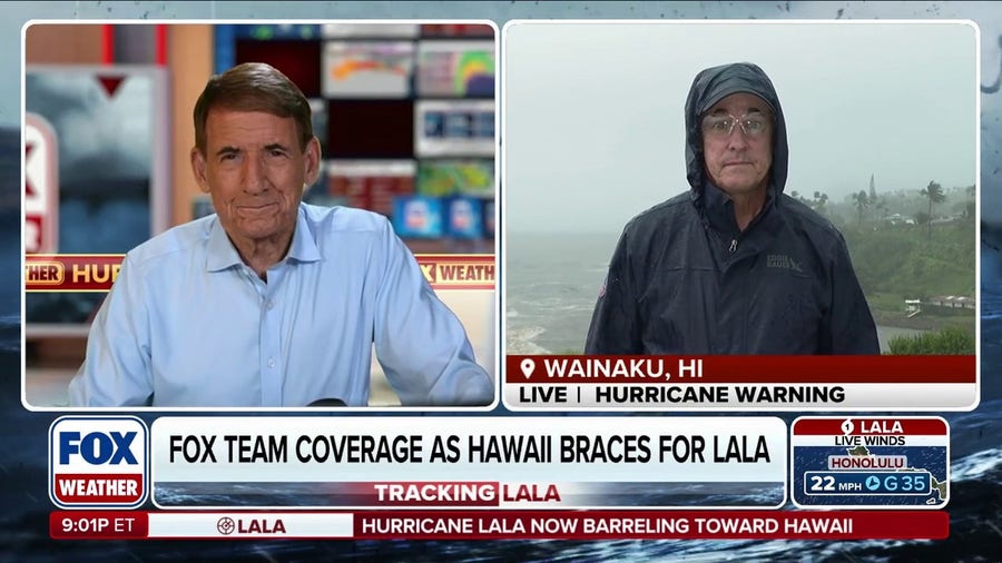 Hurricane Lala produces over a foot of rain in parts of Hawaii