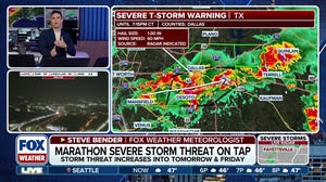 Severe storms begin to ramp up in Texas, prompting flood threat