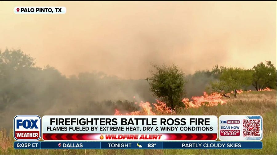 Fast-growing Ross Fire scorches over 50K acres, forcing widespread evacuations
