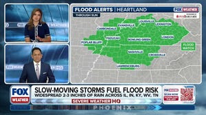 Heartland, Northeast face renewed rain and flash flood threats as cold front pushes southeast