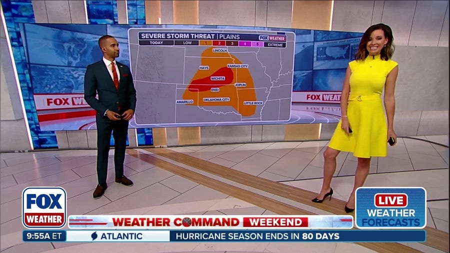 Severe storm threat firing up for the Plains, Midwest this weekend