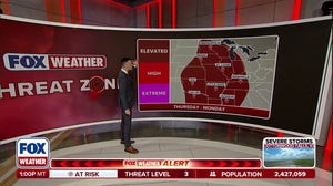 Severe weather marathon begins for the Central US with dangerous tornado, hail threat