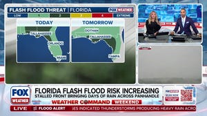Florida flash flood threat increasing through the weekend