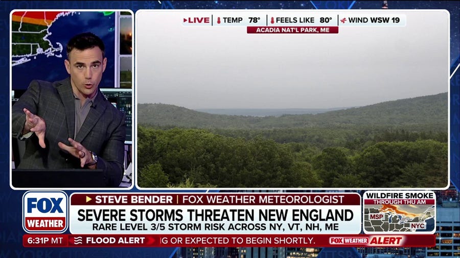 What's happening now: New England severe weahter, Texas floodign and the return of Monsoon Season