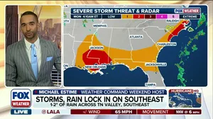 Heavy rain, storms ramp up flood and severe threat in Southeast, Mid-South