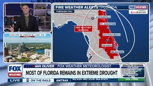 Hot, dry weather invades the Sunshine State amid widespread extreme drought