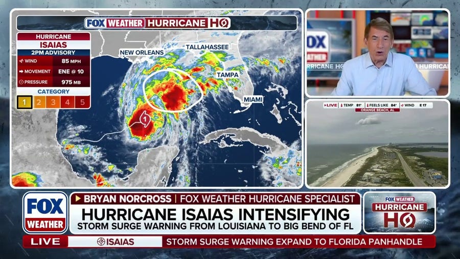 Hurricane Isaias prompts expanding evacuations along Gulf Coast