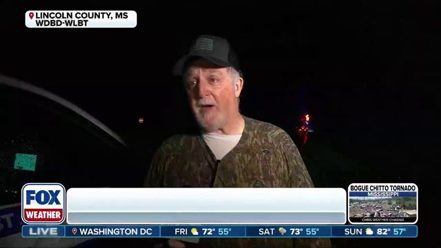 Mississippi resident details going through violent tornado that tore through Bogue Chitto