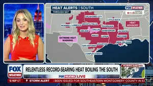 Record-challenging heat set to bake the South