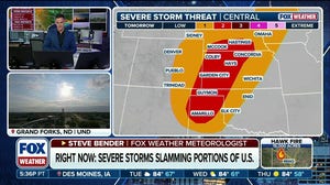 Persistent severe weather triggers damaging wind, hail and heavy rain to the Plains
