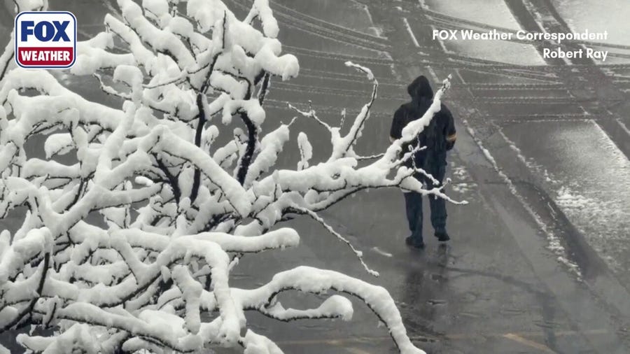 Watch: Snow blankets Boulder, Colorado