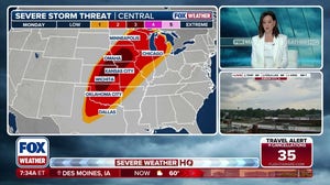 Dangerous severe weather outbreak continuing into early next week
