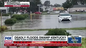 Deadly flooding that swamped Kentucky expected to continue as it moves East