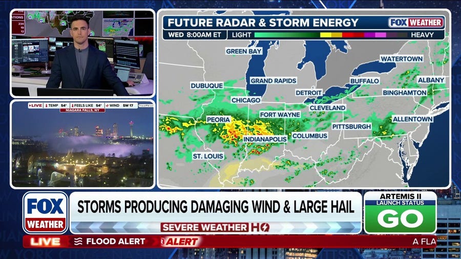 Active start to April with severe weather