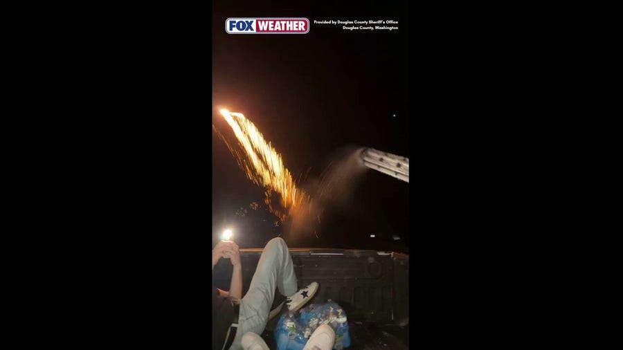 Teenagers set off fireworks in possible start to Chelan Hills Fires