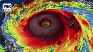 Satellite imagery of monster Super Typhoon Champi on Oct. 20, 2026