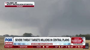 Severe threat targets millions in Central Plains with strong EF-3+ tornadoes possible