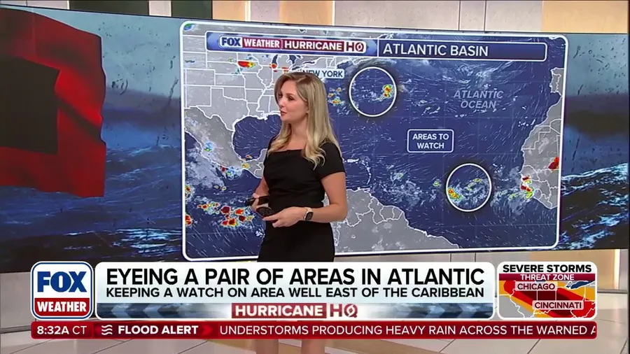 Tropical activity begins to stir in the open waters of the Atlantic amid quiet hurricane season