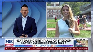 Philadelphia baking in extreme heat as possible storms threaten Fourth of July fun