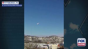 Watch: Meteor's caught streaking across Pittsburgh sky