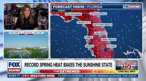 Record spring heat bakes the Sunshine State 
