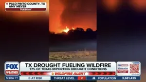 FOX Weather on the ground in Texas amid explosive wildfires that have scorched 80,000 acres
