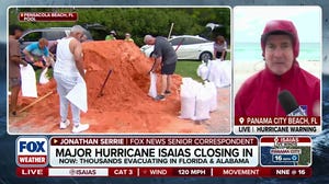 Conditions slowly worsening on Panama City Beach as Hurricane Isaias closes in on the Gulf