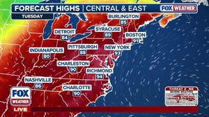 Record heat taking aim at Northeast, Mid-Atlantic through mid-week
