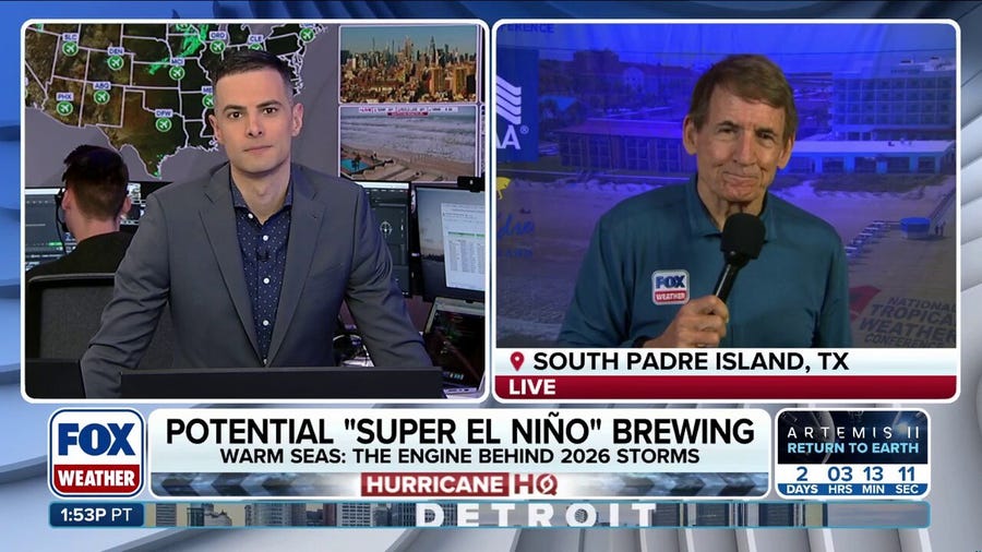 Potential super El Niño storm brewing as hurricane season is less than two months away