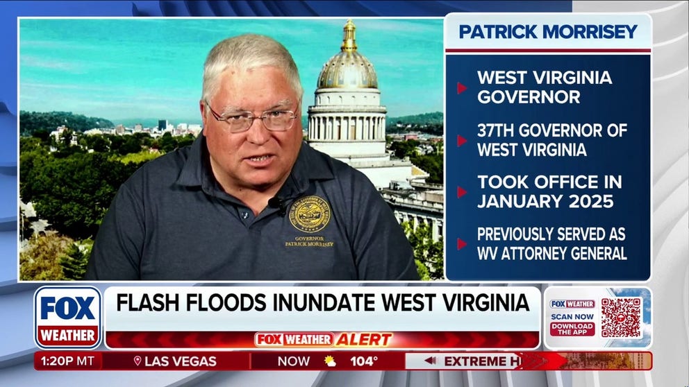 FLOOD THREAT: West Virginia Governor Patrick Morrisey joins FOX Weather to discuss the latest updates on the flash flooding plaguing numerous communities, as a state of emergency has been issued.