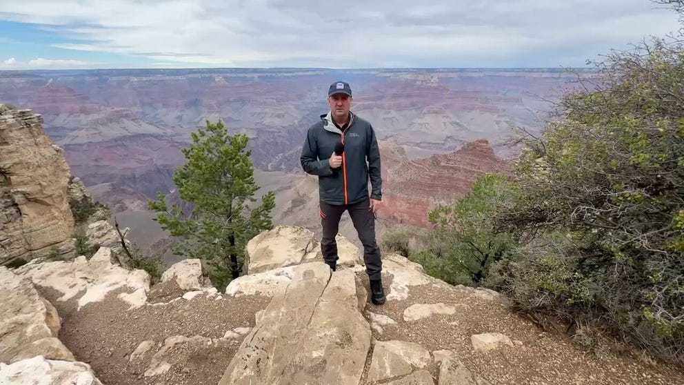 First responders are searching for one person still missing after monsoon storms triggered flash flooding in the Grand Canyon that left two people dead over the weekend. FOX Weather Senior Correspondent Robert Ray has the latest.