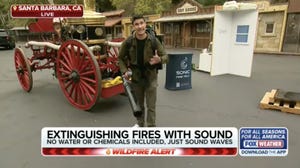 Company develops technology to help put out wildfires using sound 