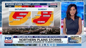 Rounds of severe storms target Northern Plains through the weekend