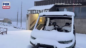 1 to 2 inches of snow fall at Mount Bachelor Ski Resort
