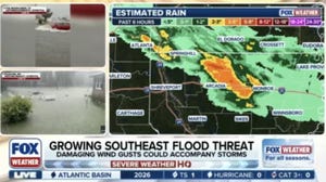 Lingering tropical moisture fueling downpours across the Southern and Central U.S.