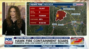 Evacuation orders ease as containment of Hawk Fire soars to 85%